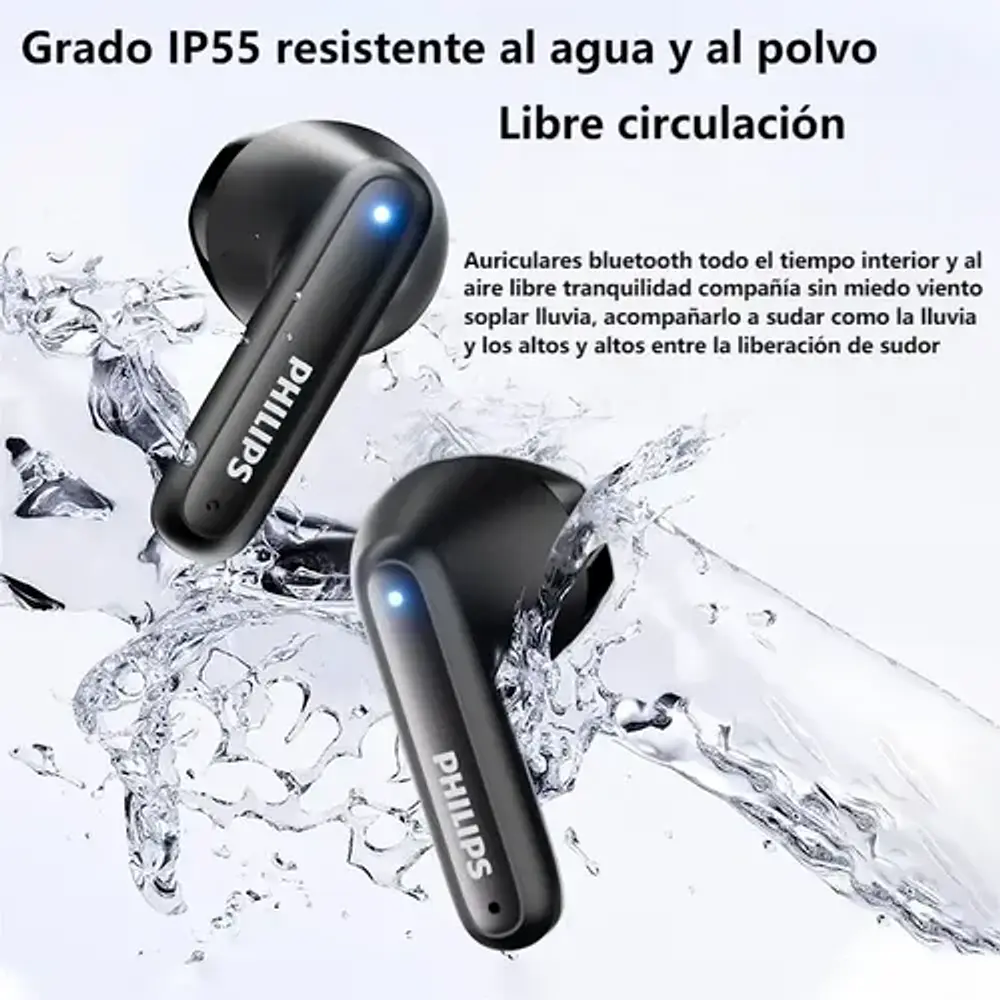 Audífonos Philips TAT1199 Bluetooth 5.4
