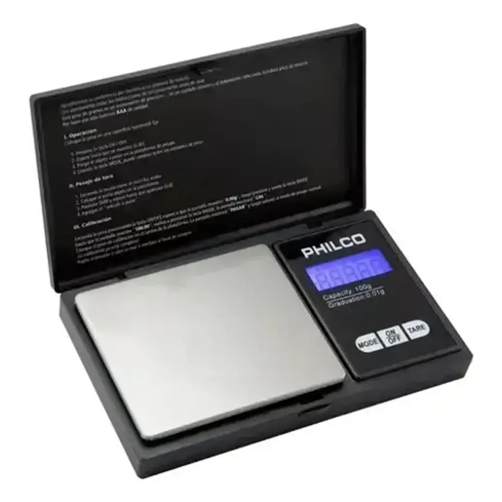 Pesa gramera digital Philco 0,01 a 100 g