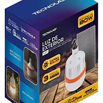Lámpara Foco Led Exterior Panel Solar 80w Tecnolab Tl871