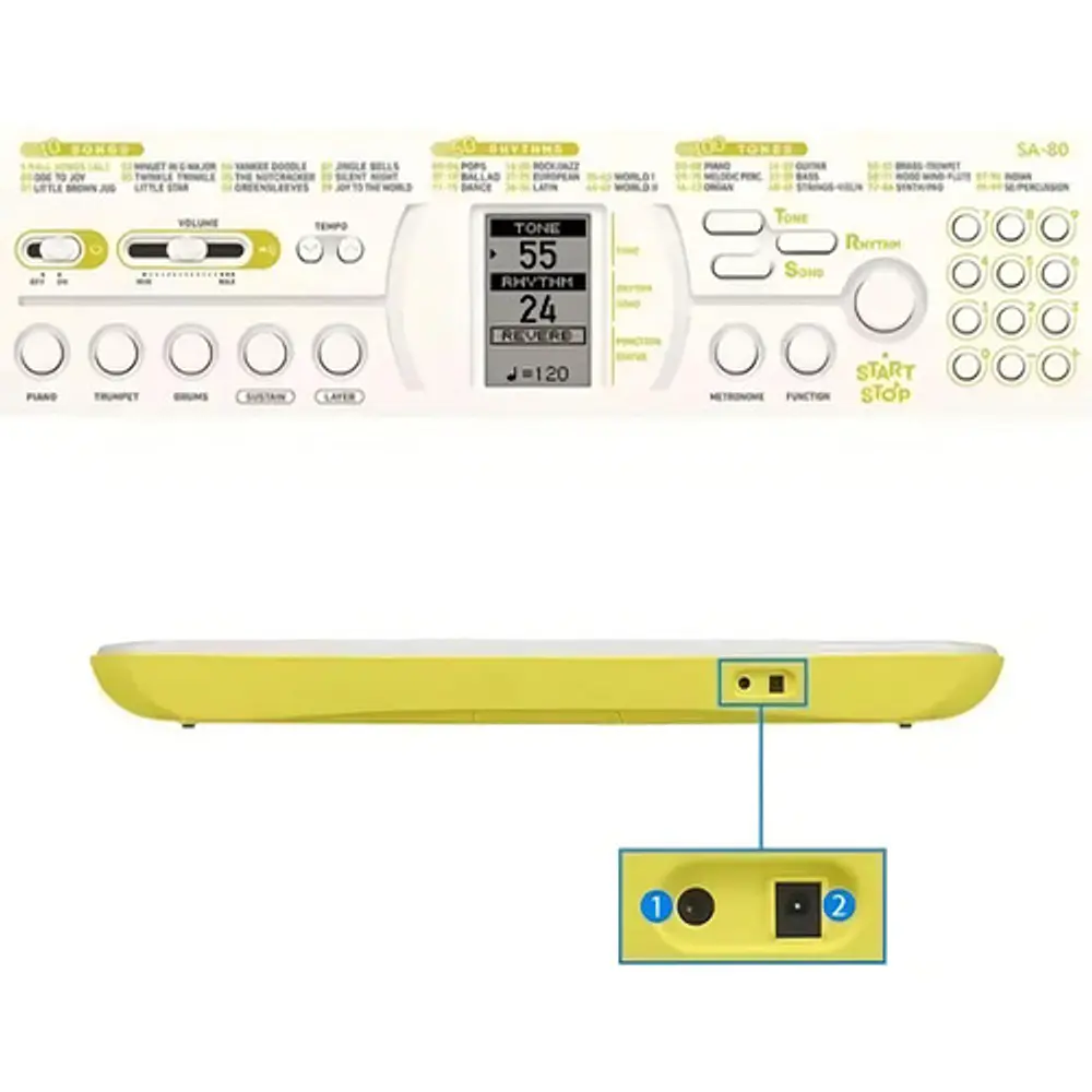 Teclado Casiotone Sa-81