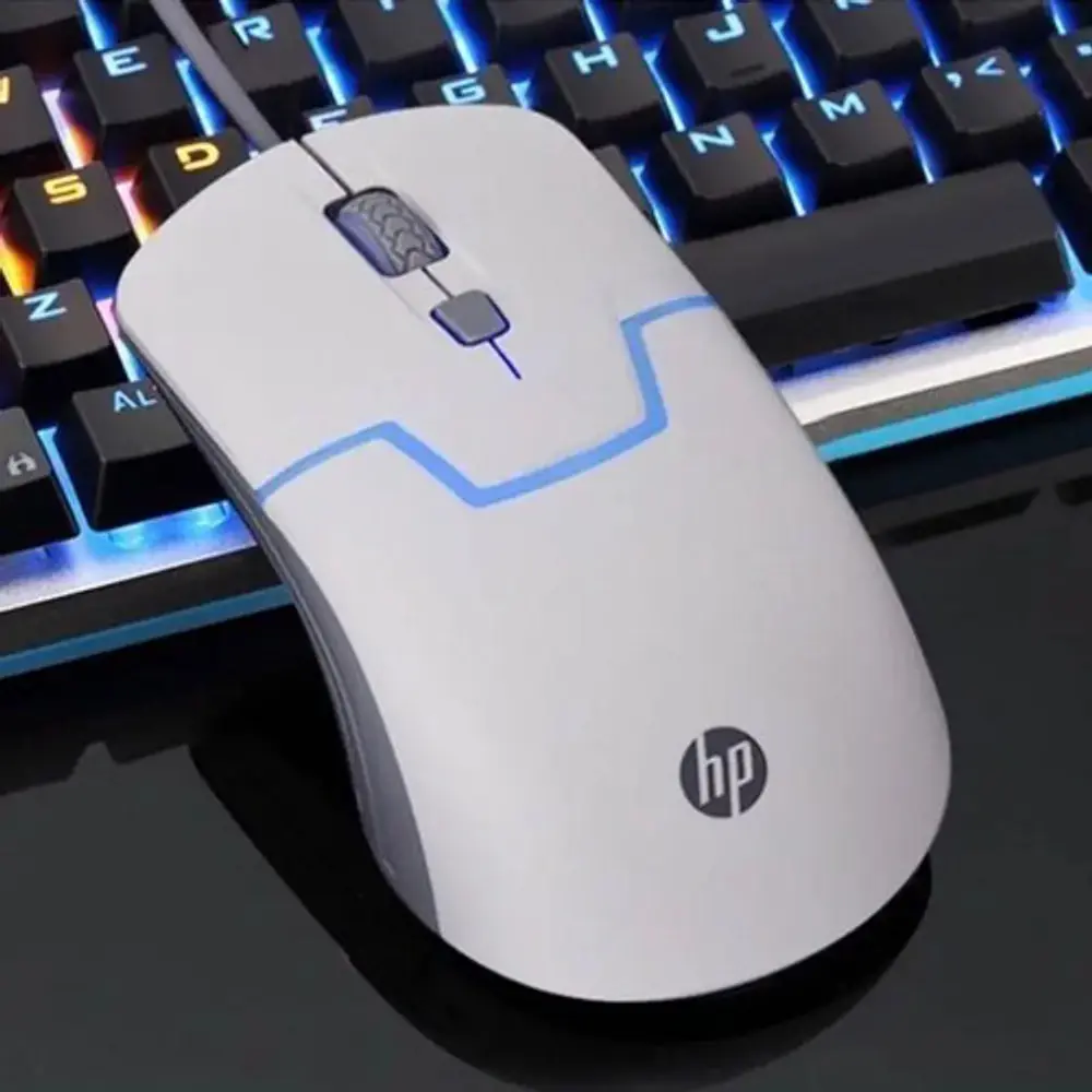 Mouse gamer HP M100 negro