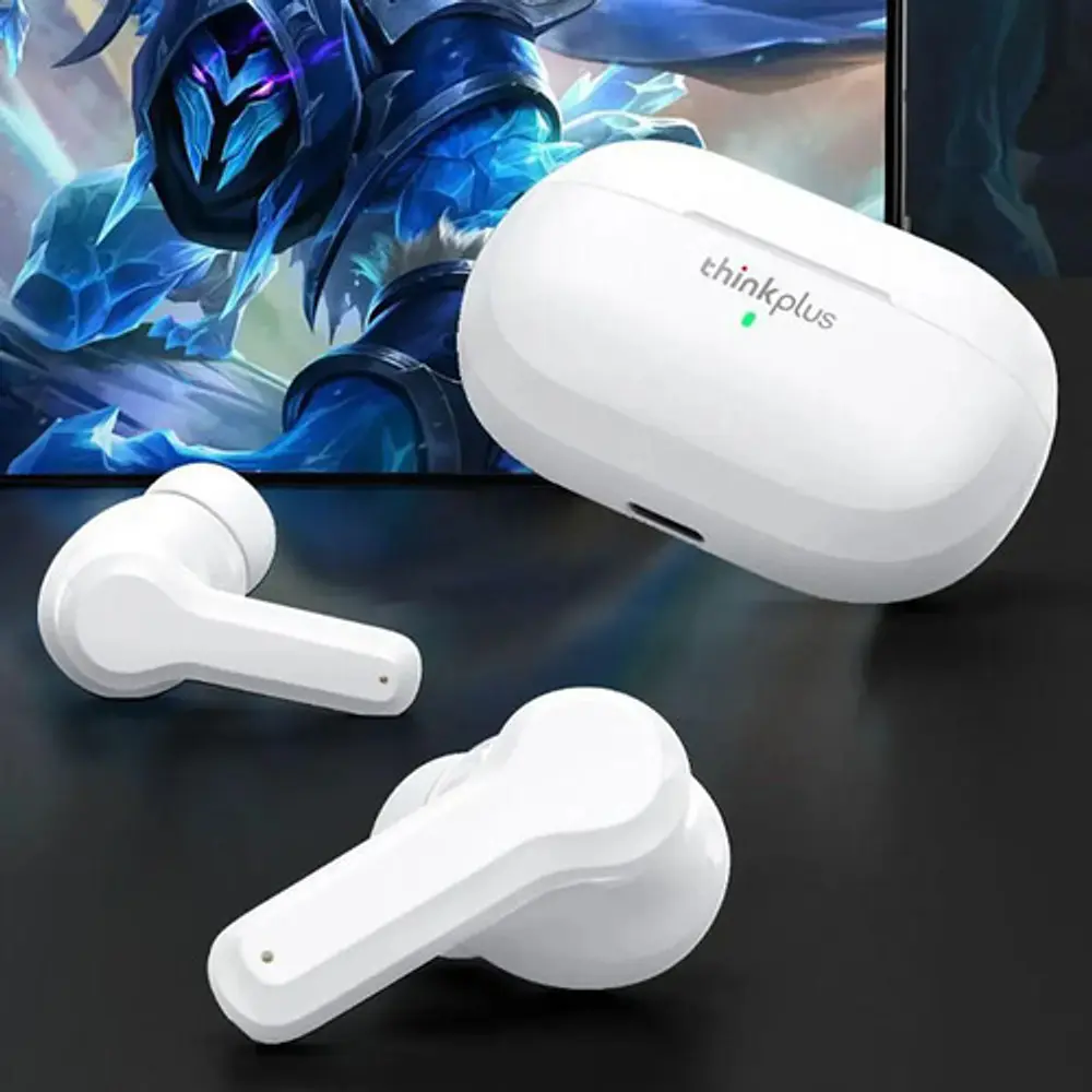 Audífonos In-ear Inalámbricos Lenovo Livepods Lp1s Blanco