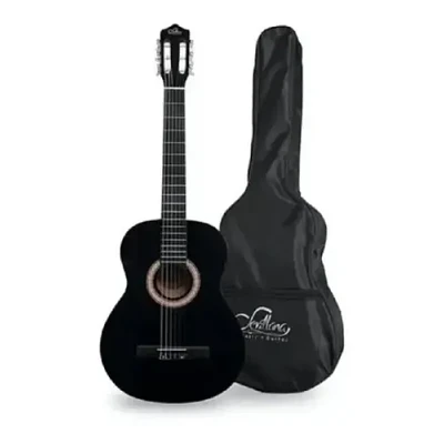 Sevillana Guitarra Clásica 34 + Funda / Nexstore Color Negro
