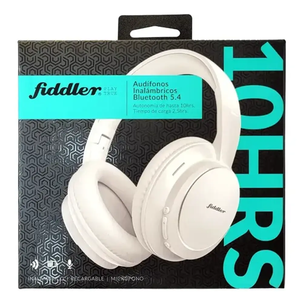 Audífonos Inalámbricos Bluetooth 5.4 Over-ear Fiddler 10h