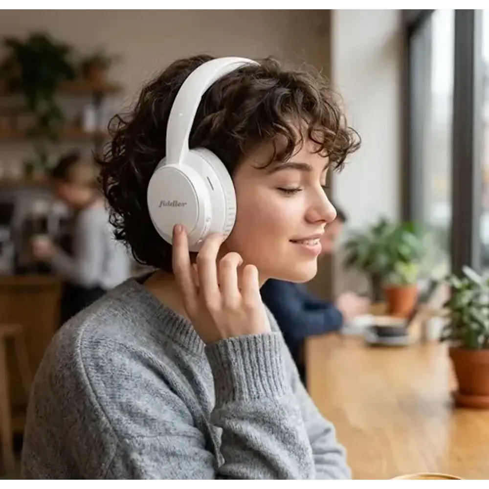 Audífonos Inalámbricos Bluetooth 5.4 Over-ear Fiddler 10h