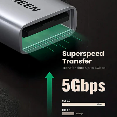 Adaptador Ugreen US270 USB tipo C a USB 3.0