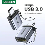 Adaptador Ugreen US270 USB tipo C a USB 3.0