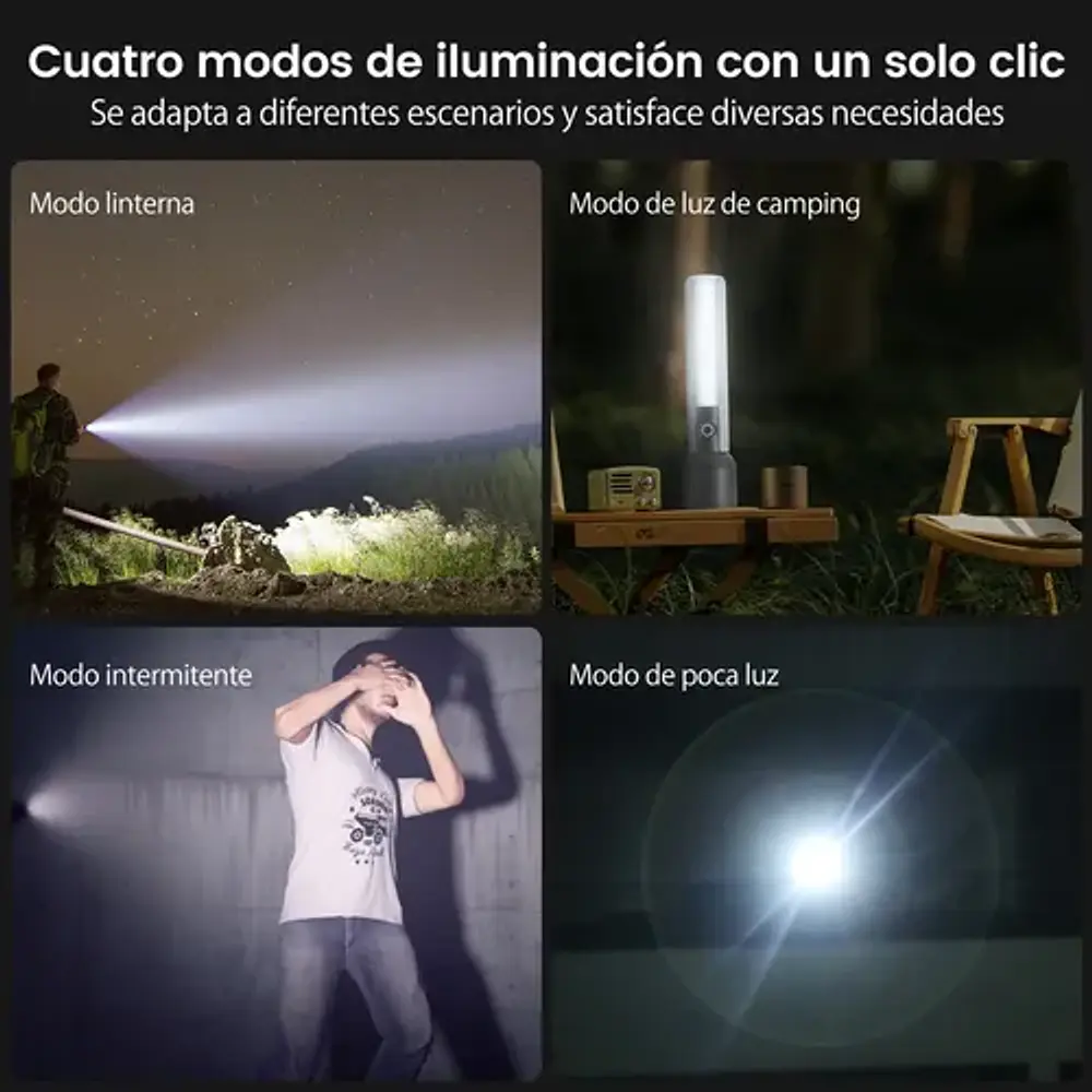 Linterna LED recargable Philips SFL1183