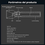 Linterna LED recargable Philips SFL1183