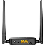 Router Para (chip) Liberado N300 Wi-fi 4g Lte Negro Tenda