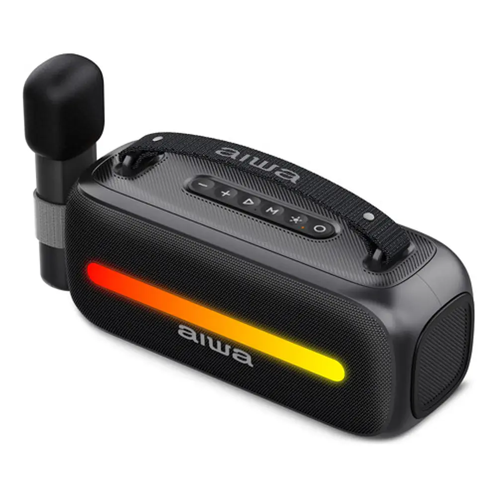 Parlante Bluetooth Aiwa AWS-S40BT con micrófono