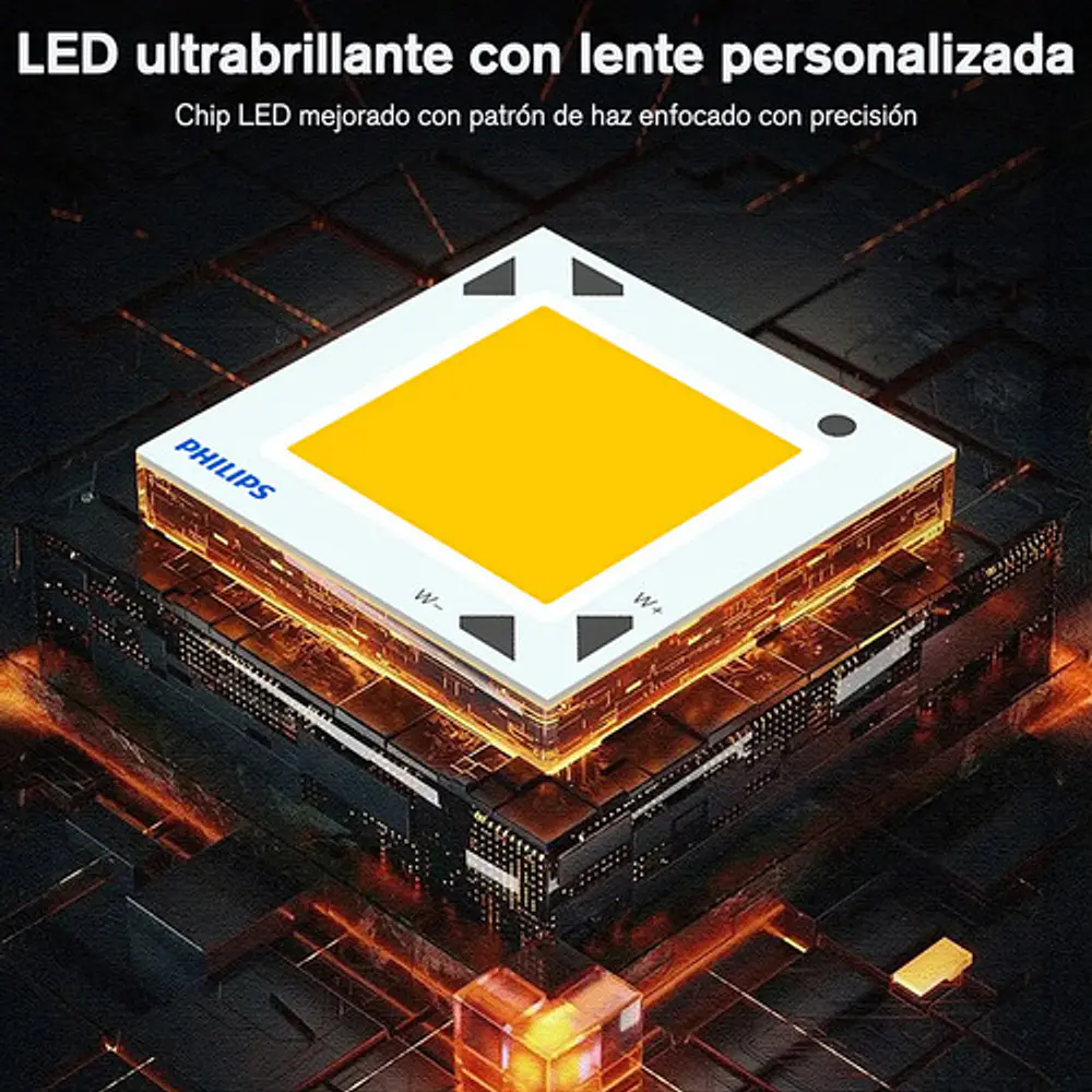 Linterna frontal recargable Philips SFL3342