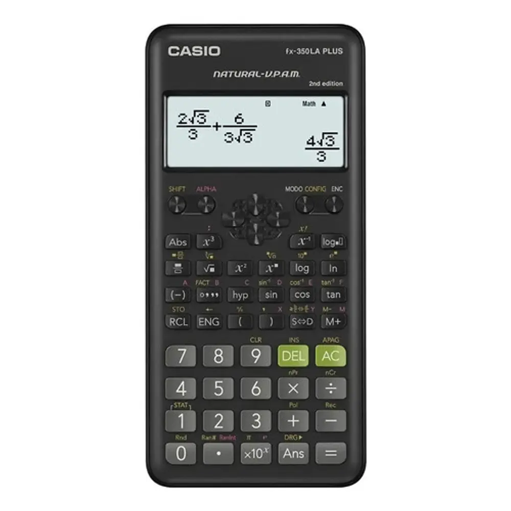 Casio Calculadora Cientifica Fx-350la Plus