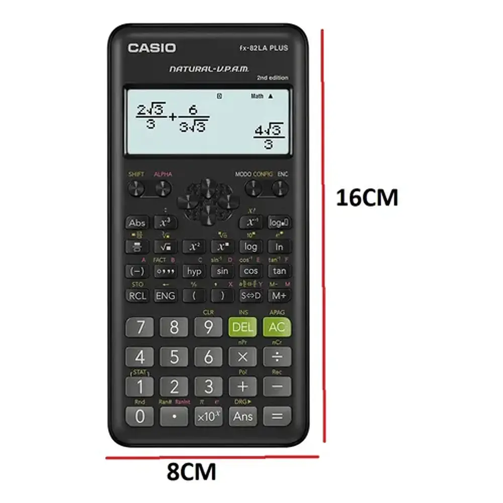 Casio Calculadora Cientifica Fx-350la Plus