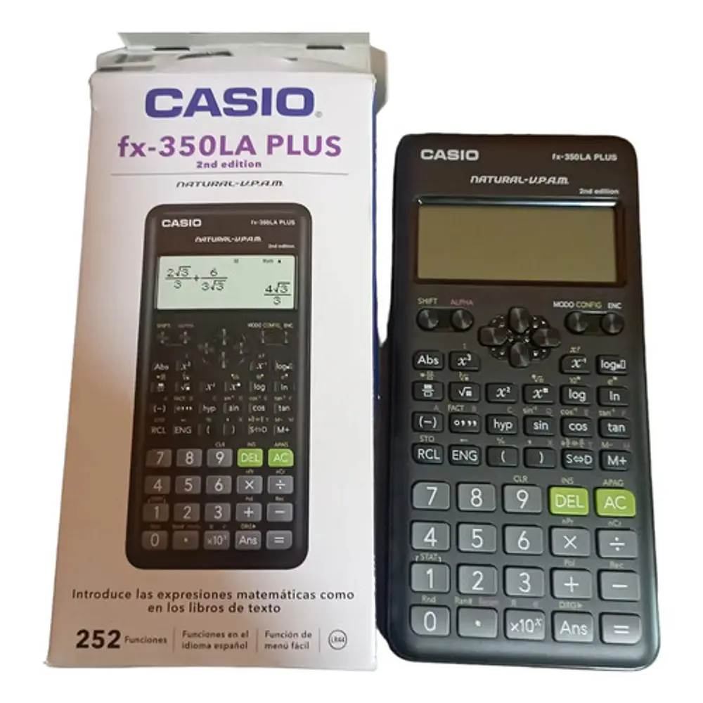 Casio Calculadora Cientifica Fx-350la Plus