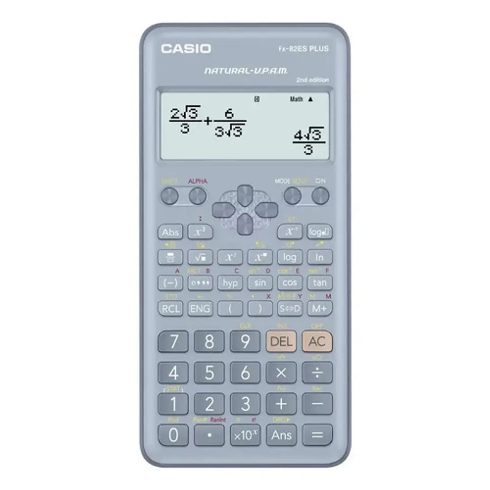 Casio Calculadora Cientifica Fx-82es Plus-2 Fx-82esplus-2-bu