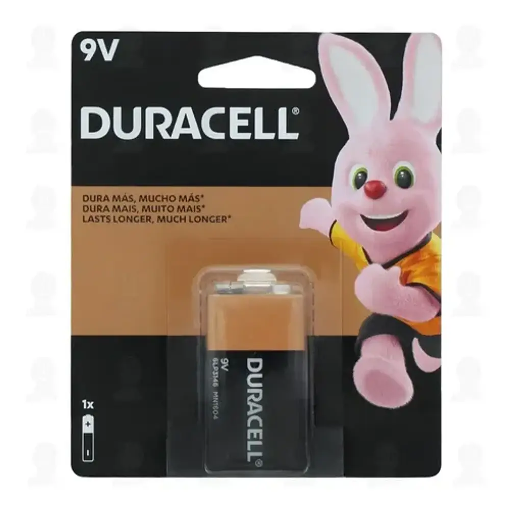 Duracell Coppertop 9v Rectangular