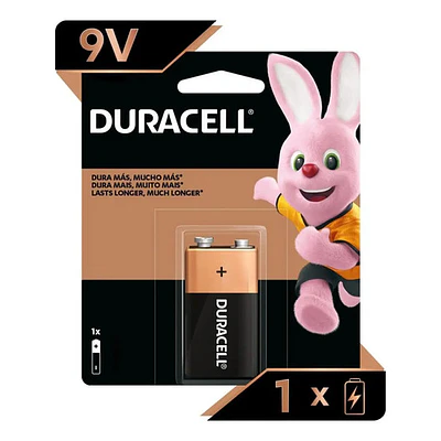 Duracell Coppertop 9v Rectangular