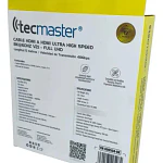 Cable Hdmi Tecmaster Uhd 8k 5 Metros 60hz Tm-600504 Negro