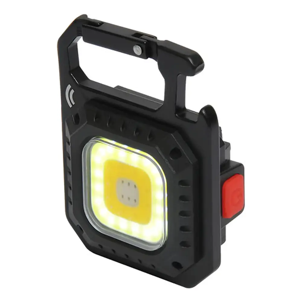 Mini foco LED recargable Tecmaster con trípode