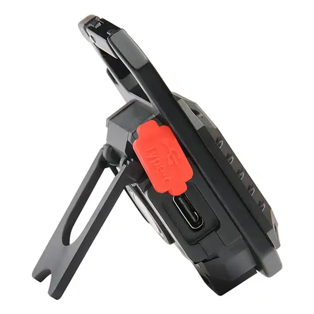 Mini foco LED recargable Tecmaster con trípode