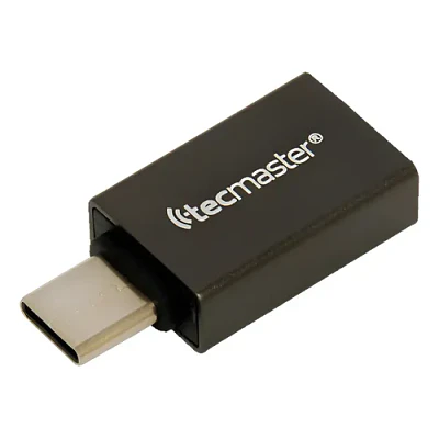 Adaptador OTG Tecmaster TM-100-532-GF tipo C macho a USB 3.0 hembra