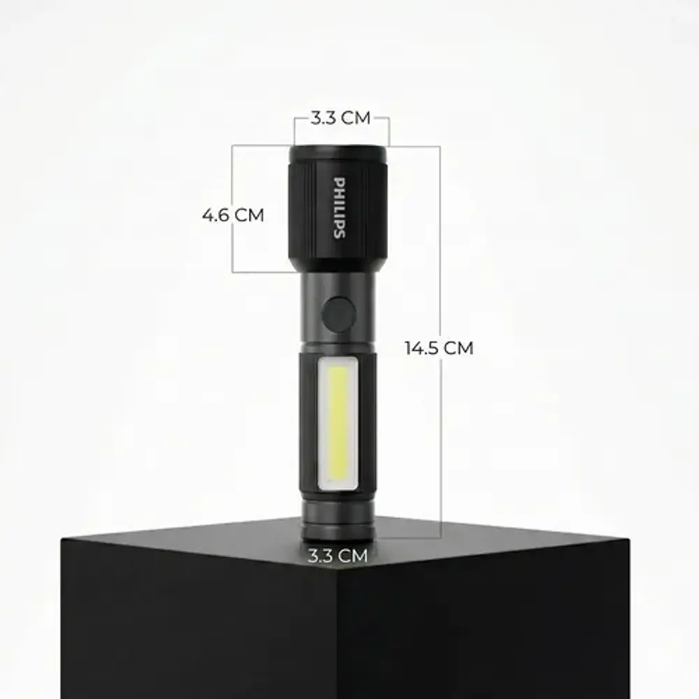Linterna LED recargable Philips SFL2153/56 330 lúmenes