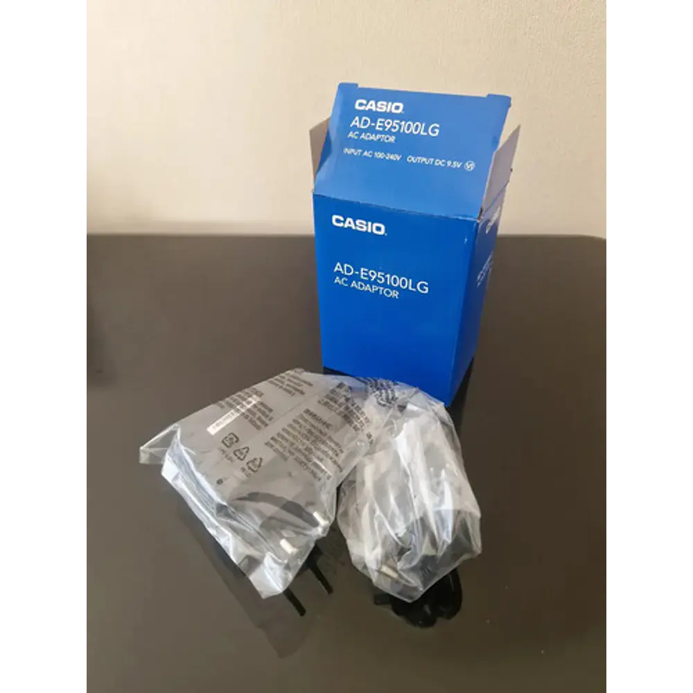 Adaptador Ac Ad-e95100LG Para Teclado Casio Original 9.5v