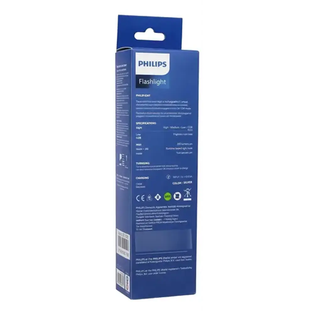 Linterna LED recargable Philips SFL1153/56 10W