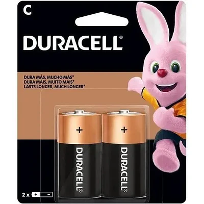Pila Duracell C2 Cilíndrica Para Dispositivos