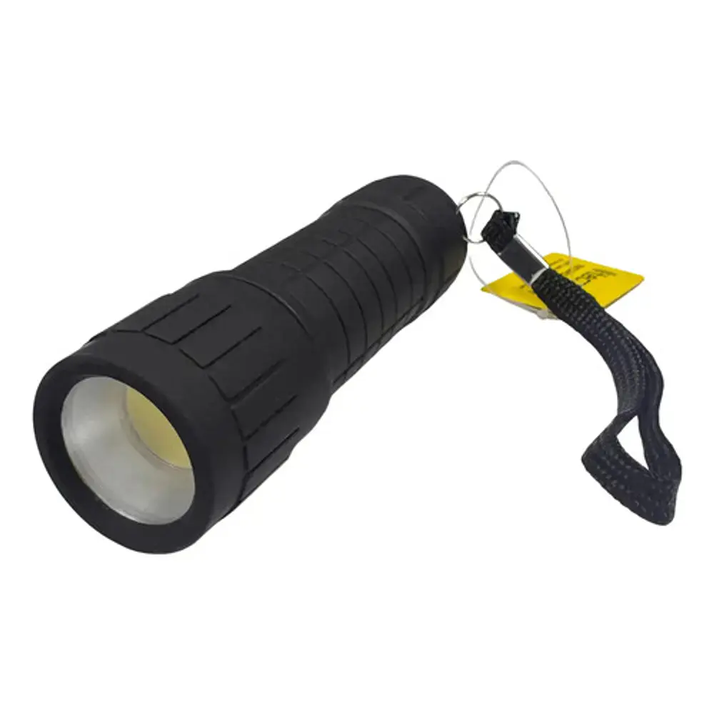 Linterna LED Tecmaster TM-800106 100 lúmenes negra