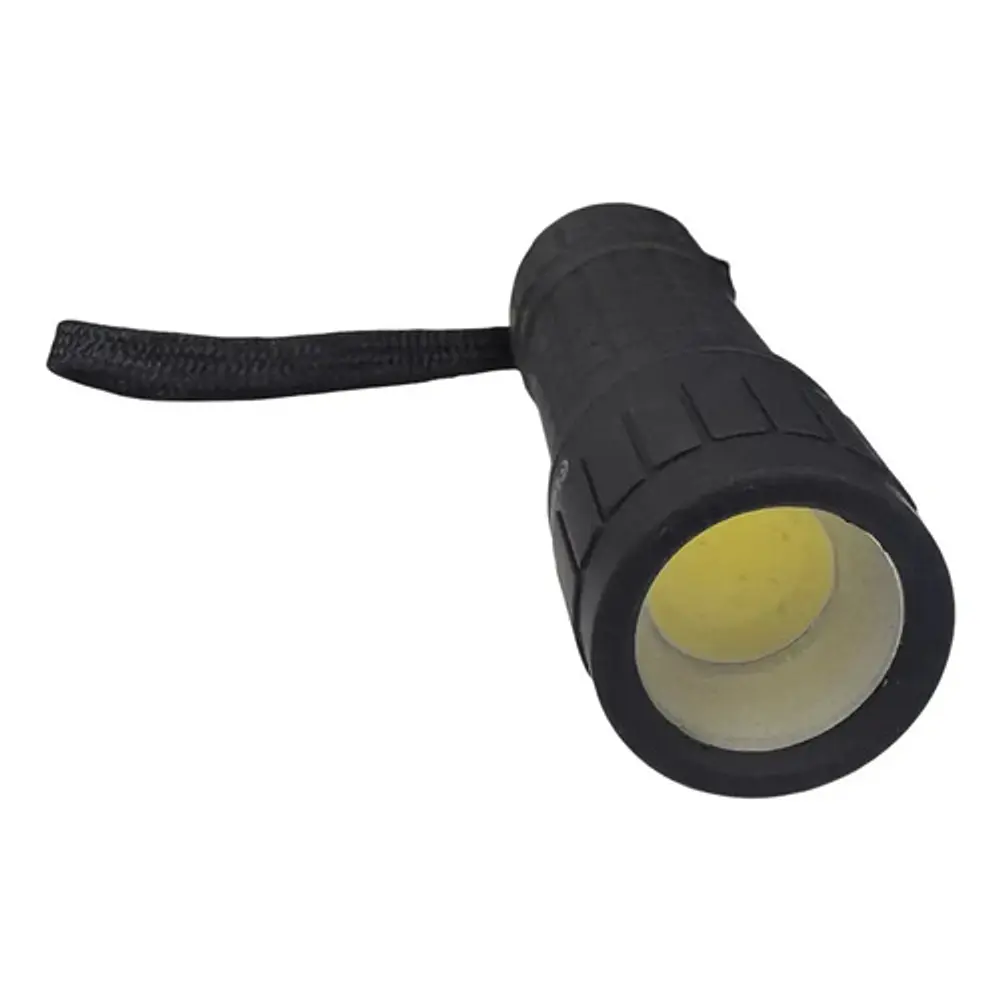 Linterna LED Tecmaster TM-800106 100 lúmenes negra