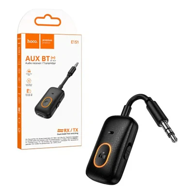 Receptor Y Transmisor De Audio Bluetooth Hoco E151 Negro