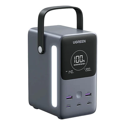 Power Bank Ugreen 48000mah 300w 5 Puertos Carga Rápida Gris