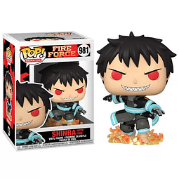 Funko Pop! Fire Force Shinra With Fire (981)