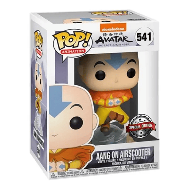 Funko Pop! Aang On Airscooter (541) (Special Edition)