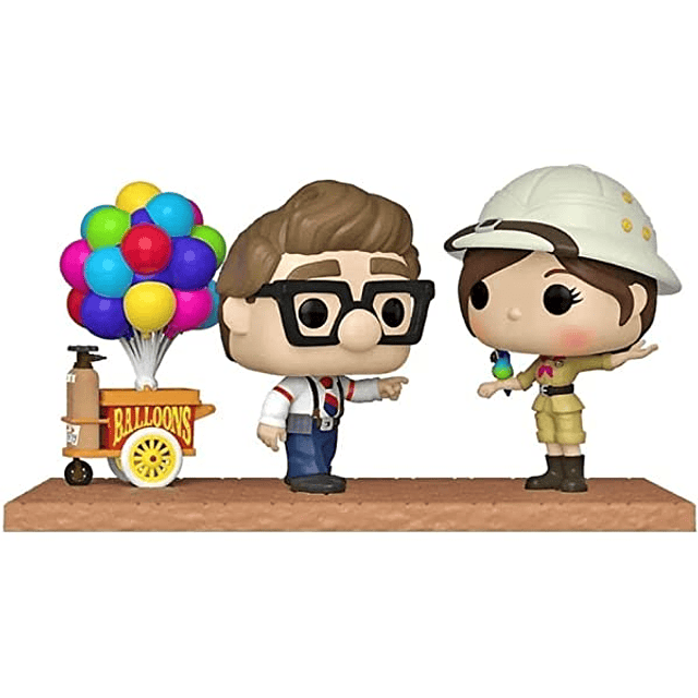 Funko Pop! Up Carl & Ellie W/balloon Cart