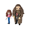 Figuras Harry Potter! Hermione - hagrid Friendship Set Magical