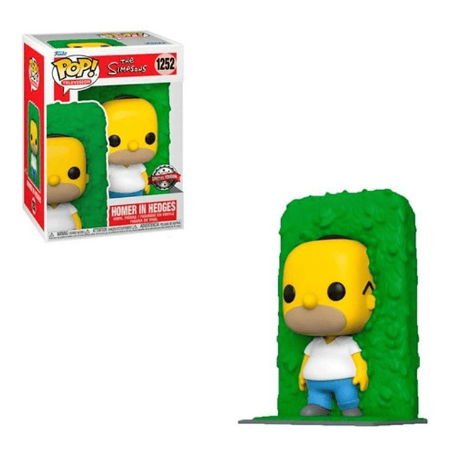 Funko Pop! Tv The Simpsons Homer In Hedges (1252)