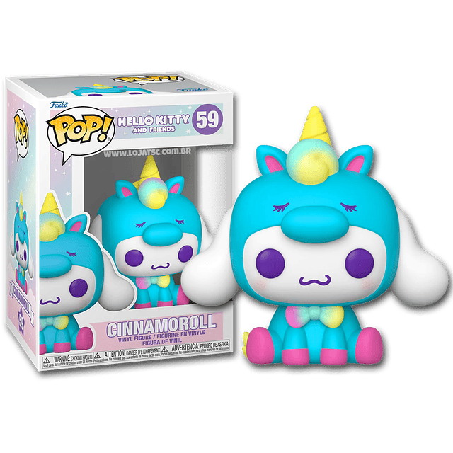 Funko Pop! Hello Kitty y sus amigos - cinnamoroll (59)