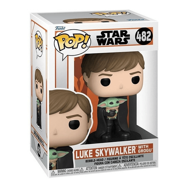 Funko Pop! Luke Skywalker Y Baby Yoda (482)