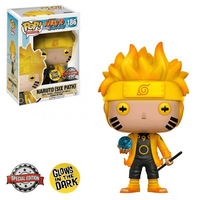 Funko Pop! Naruto Six Path (186) (Special Edition)(Glow in the dark)