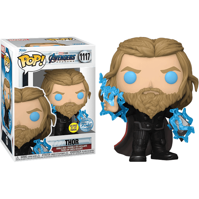 Funko Pop! Avengers Endgame - Thor w/ Thunder (1117) (Glow in the dark) (Special Edition)