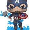 Funko Pop! Endgame - Captain America w/ Broken Shield & Mjolinir (573)