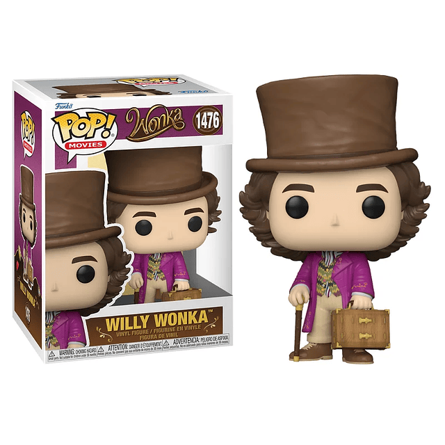 Funko Pop! Willy Wonka W/Briefcase (1476)