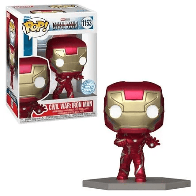 Funko Pop! Civil War - Iron Man (1153)(Special Edition)