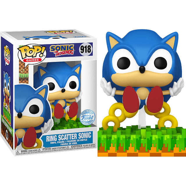 Funko Pop! Ring Scatter Sonic (918)(Special Edition)
