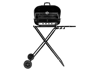 Parrilla plegable con Ruedas