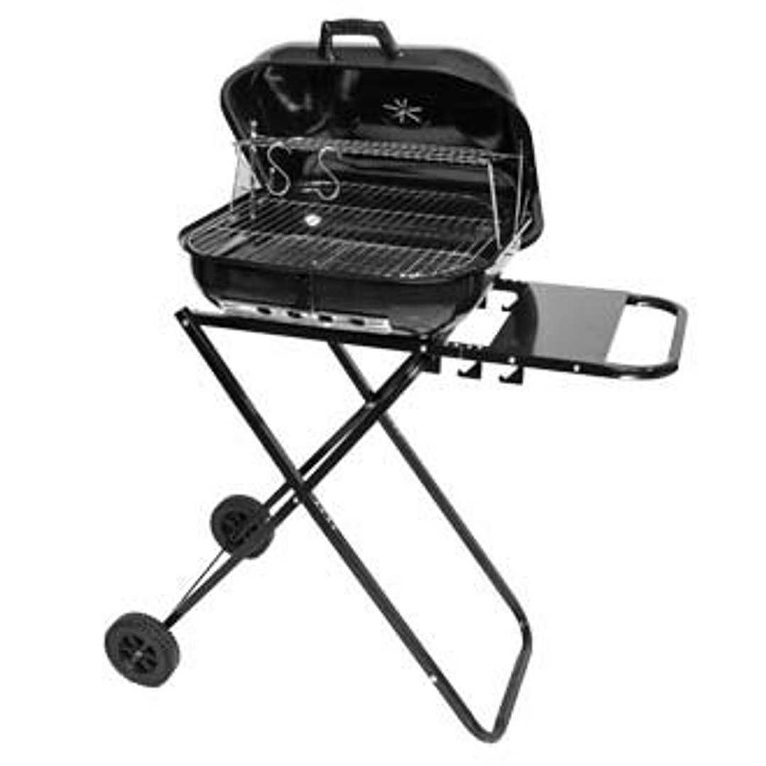 Parrilla plegable con Ruedas 2
