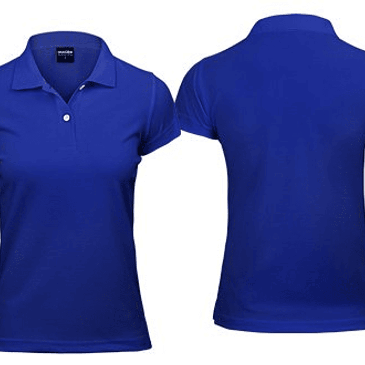 Polera Poliéster Mujer con Cuello 1